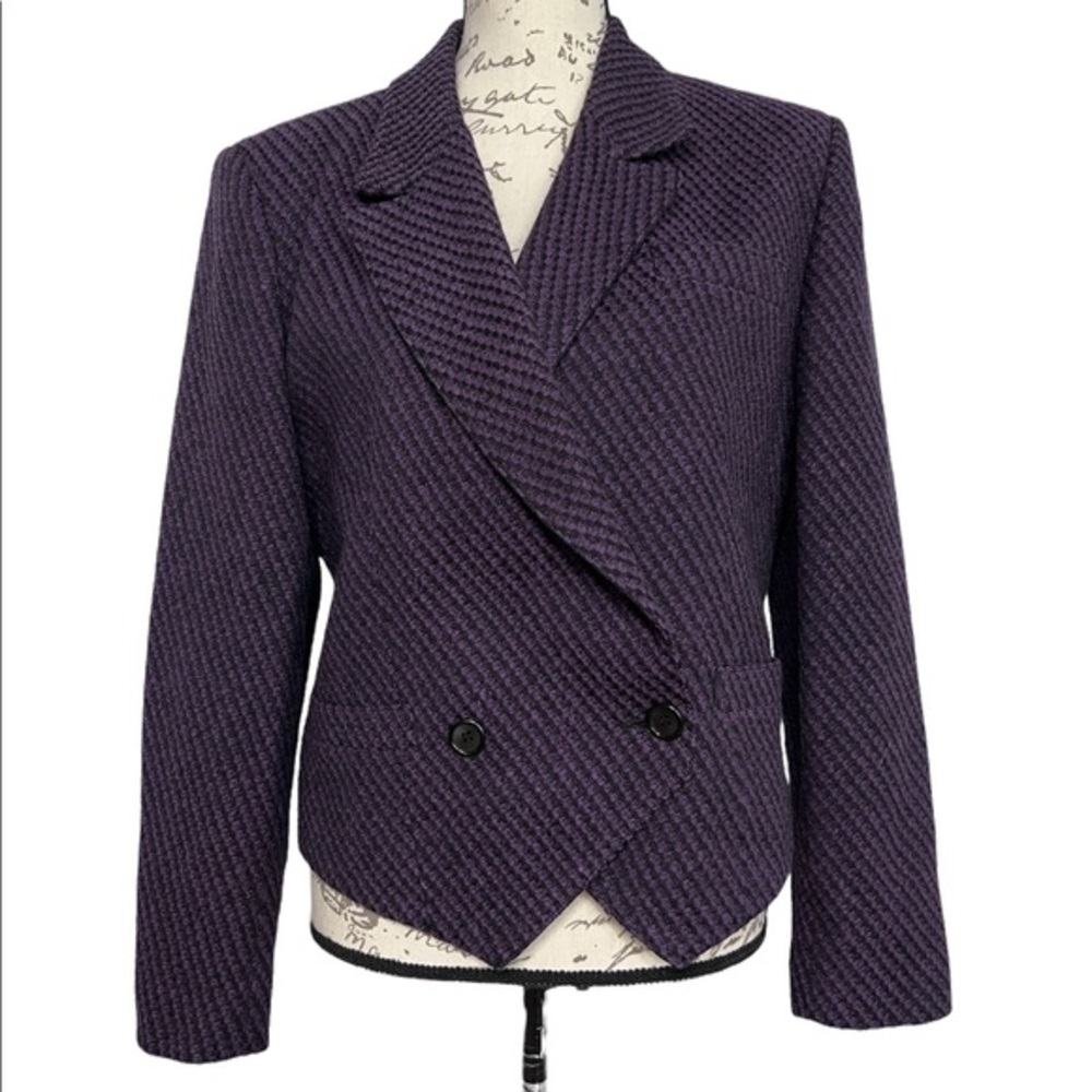 Vintage Christian Dior 100% wool blazer size 10